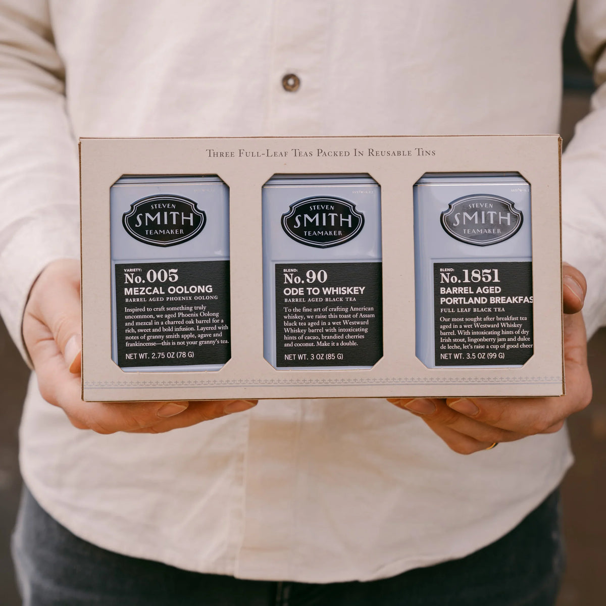 Barrel Aged Trio Sunday Morning Tea Choice