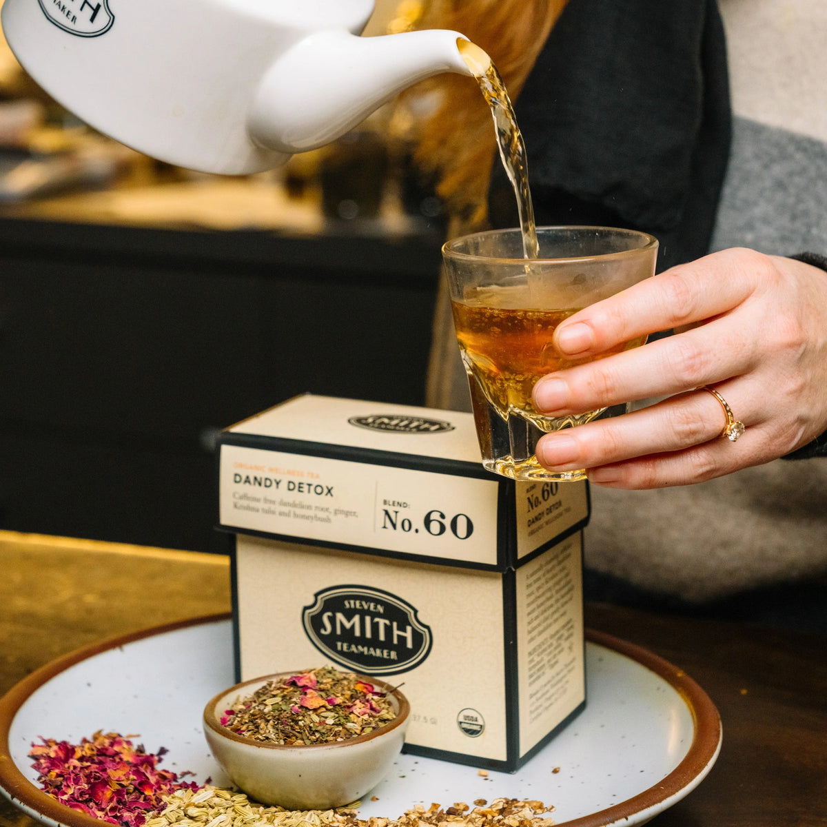 Dandy Detox Saturday Morning Tea Moment