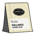Wellness tea loose leaf packaging